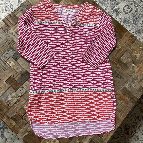 Hatley Cotton Swim Beach Coverup - Picture 2 of 10